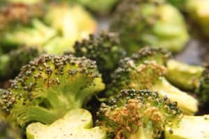 Roast Broccoli with Lemon Yogurt Recipe