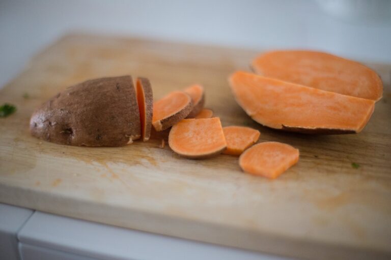 Roasted Sweet Potato with Cinnamon & Honey
